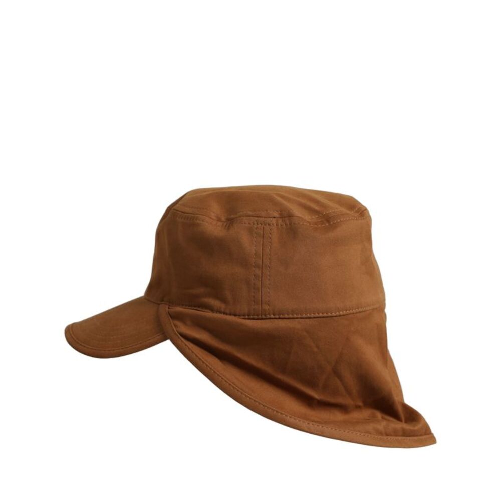 Dolce & Gabbana Men Brown Cotton Double Brim Baseball Cap Men's Hat